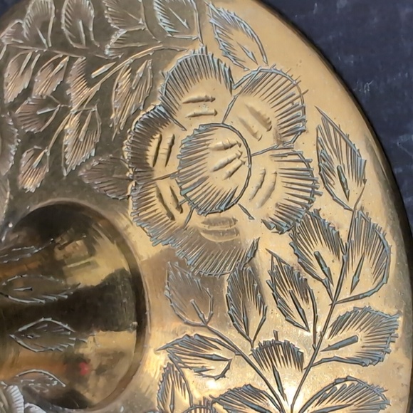 VGT,Brass set of 2 Candlestick Holders,Made In India. - Picture 6 of 9